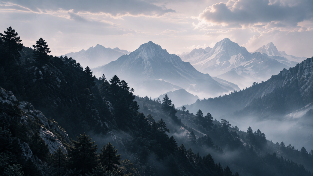 Start seo basics berglandschaft nebel